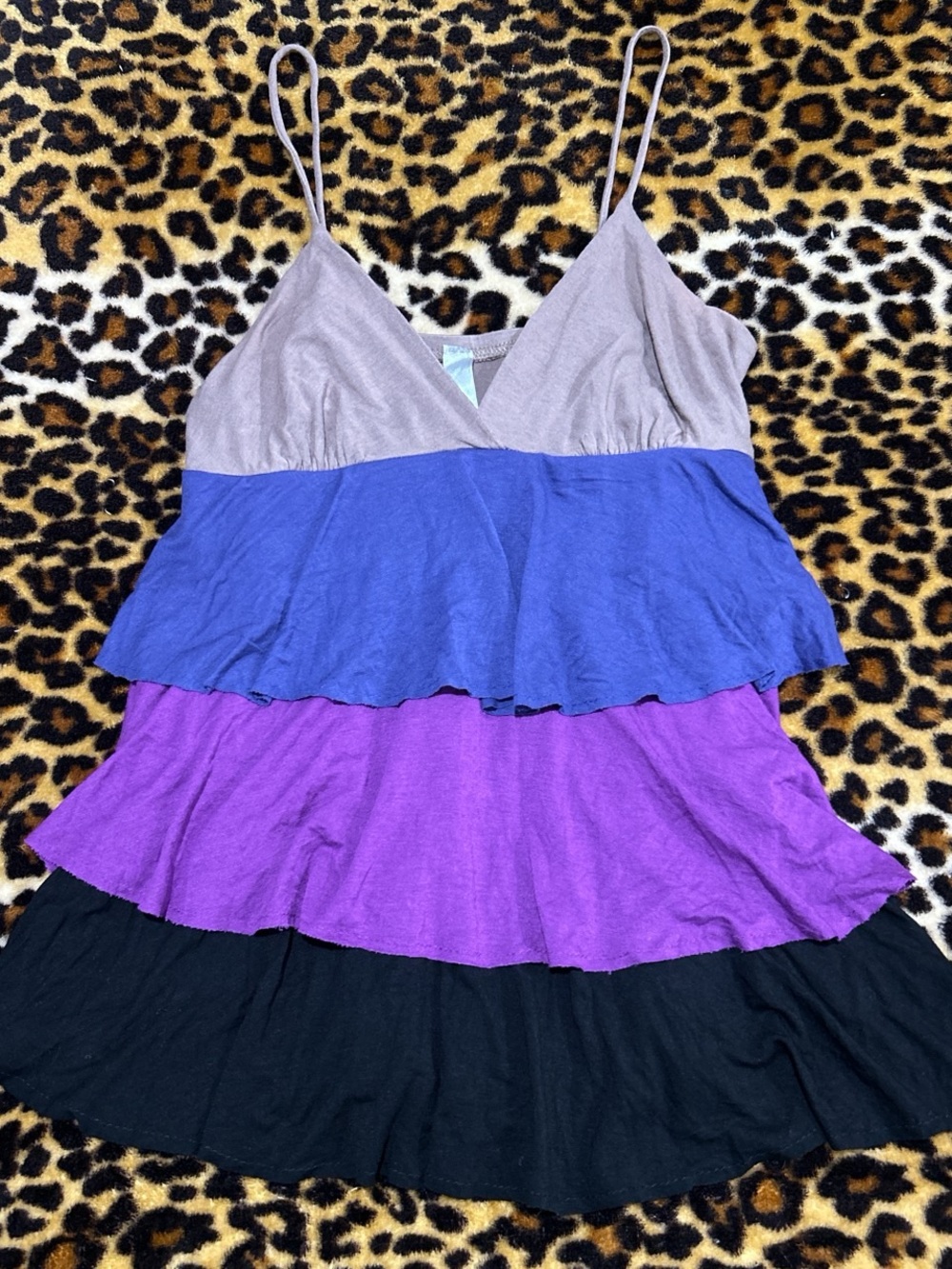 Lush Layered V-Neck Tank Top